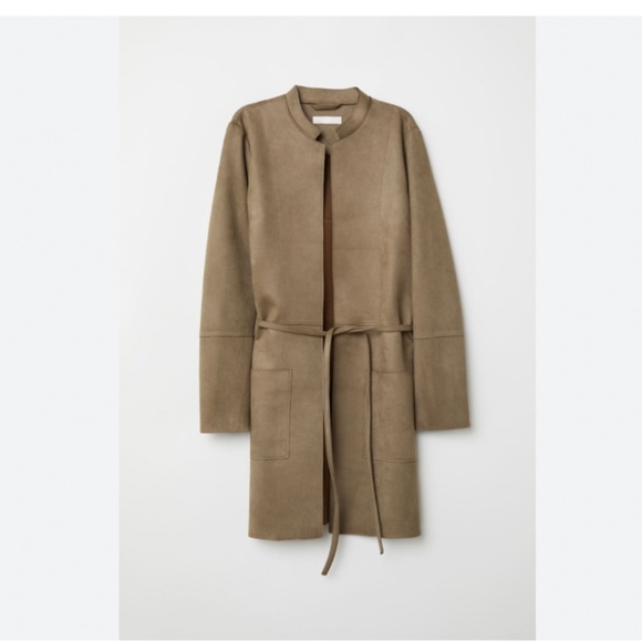 H&M Green Suede Coat - Picture 3 of 3